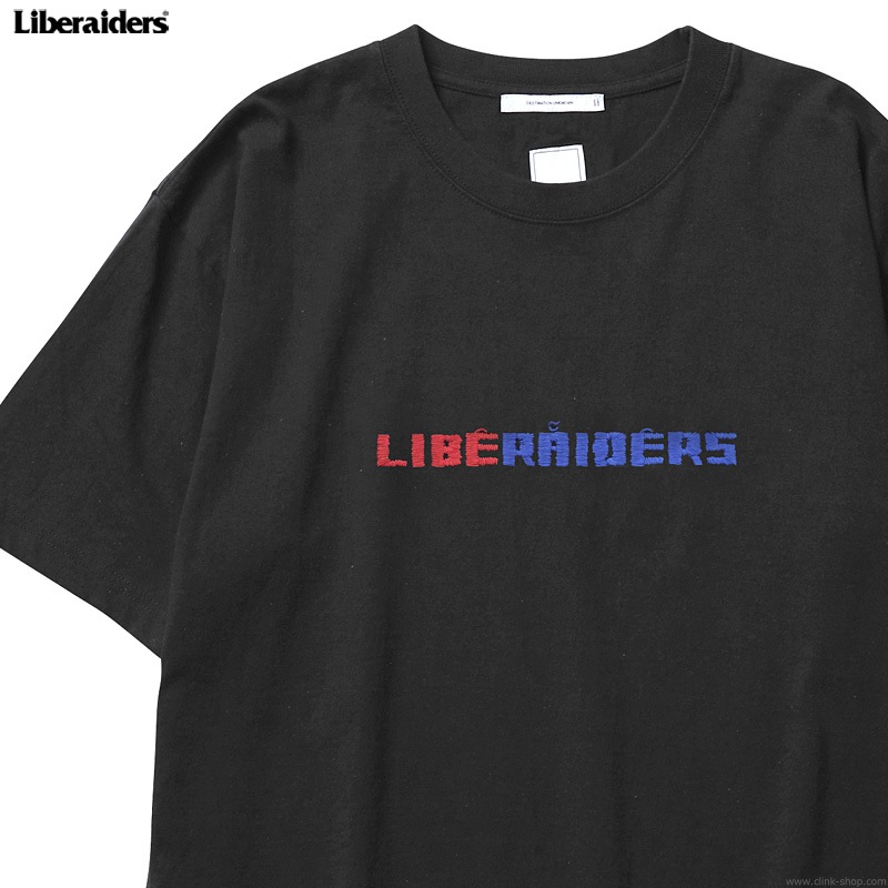 LIBERAIDERS EMBROIDERY TEE (BLACK) #75603