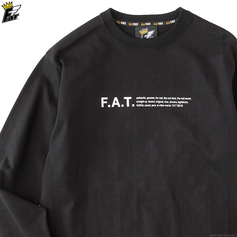 F.A.T. OTee L (BLACK) [F32020-CT10]