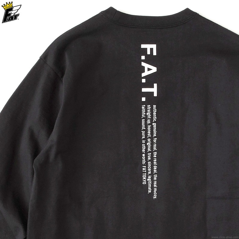 F.A.T. OTee L (BLACK) [F32020-CT10]