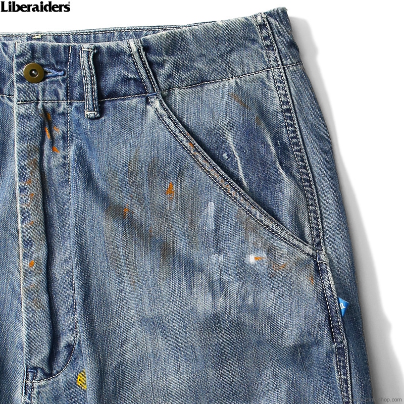 パンツ Liberaiders DENIM PAINTER SARROUEL PANTS CLINK｜LIBERAIDERS DENIM PAINTER SARROUEL PANTS (DK.BLUE