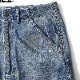 LIBERAIDERS DENIM PAINTER SARROUEL PANTS (INDIGO) #72702