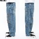LIBERAIDERS DENIM PAINTER SARROUEL PANTS (INDIGO) #72702