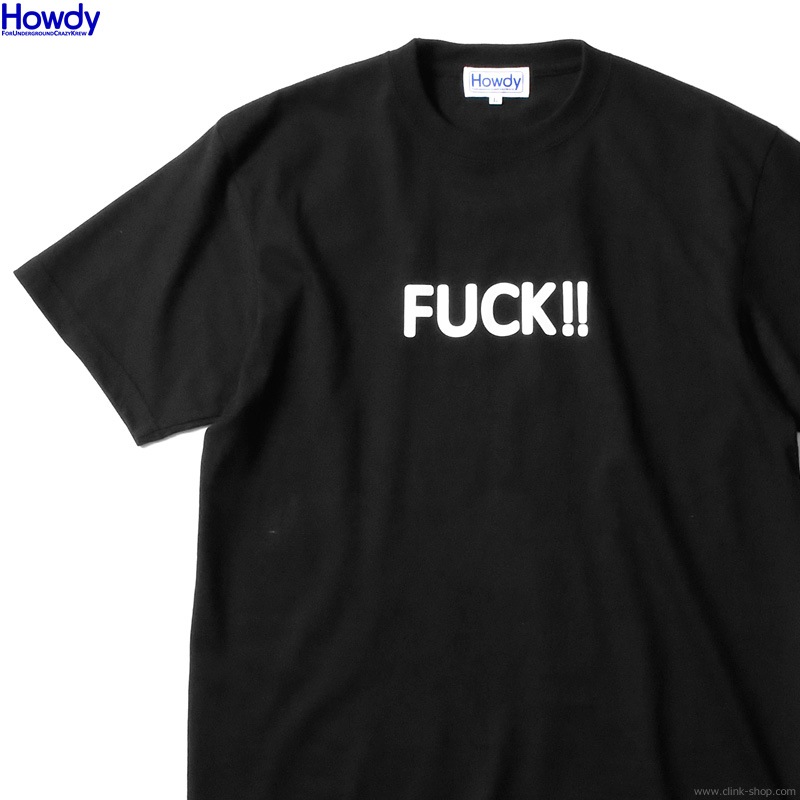 Howdy F T (BLACK) [HWD2201-TE02]