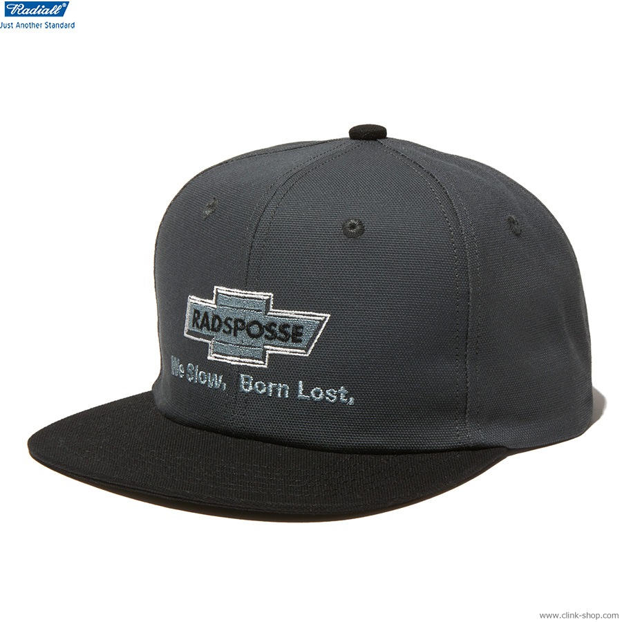 CLINK｜RADIALL POSSE - BASEBALL CAP (BLACK) [RAD-23AW-HAT005