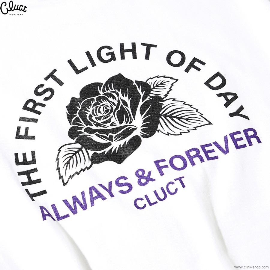 SALE 20��OFF CLUCT ROSE [S/S TEE] (WHITE) #05041