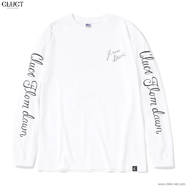 CLUCT L/S TEE BEAUTIFUL WOMAN (WHITE) #03041