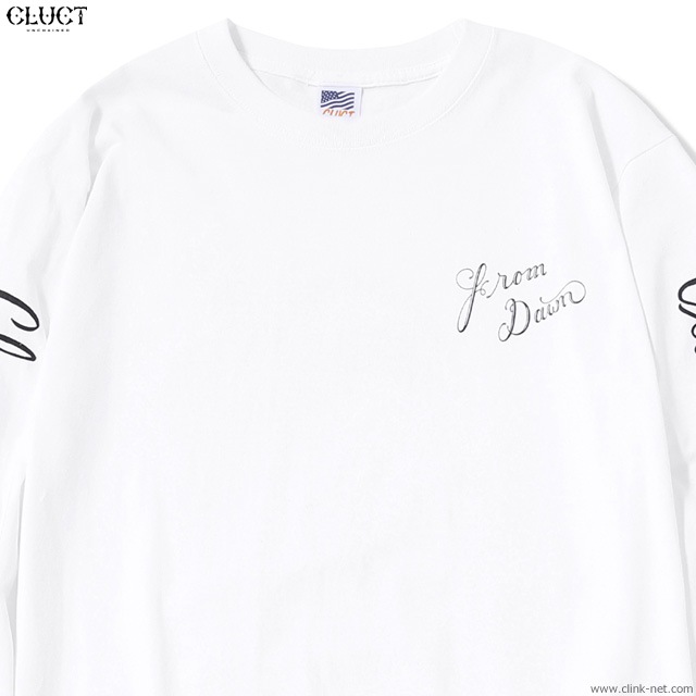 CLUCT L/S TEE BEAUTIFUL WOMAN (WHITE) #03041