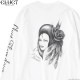 CLUCT L/S TEE BEAUTIFUL WOMAN (WHITE) #03041