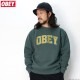 OBEY CREW NECK FLEECE "OBEY SPORTS CREW" (ALPINE)