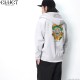 CLUCT ZIP SWEAT THREE ROSES (H.GRAY) #03045