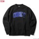 OBEY CREW NECK FLEECE "OBEY SPORTS CREW" (BLACK)