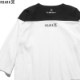 ROARK "LOGO" FOOTBALL TEE (WHITE��BLACK)