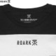ROARK "LOGO" FOOTBALL TEE (WHITE��BLACK)