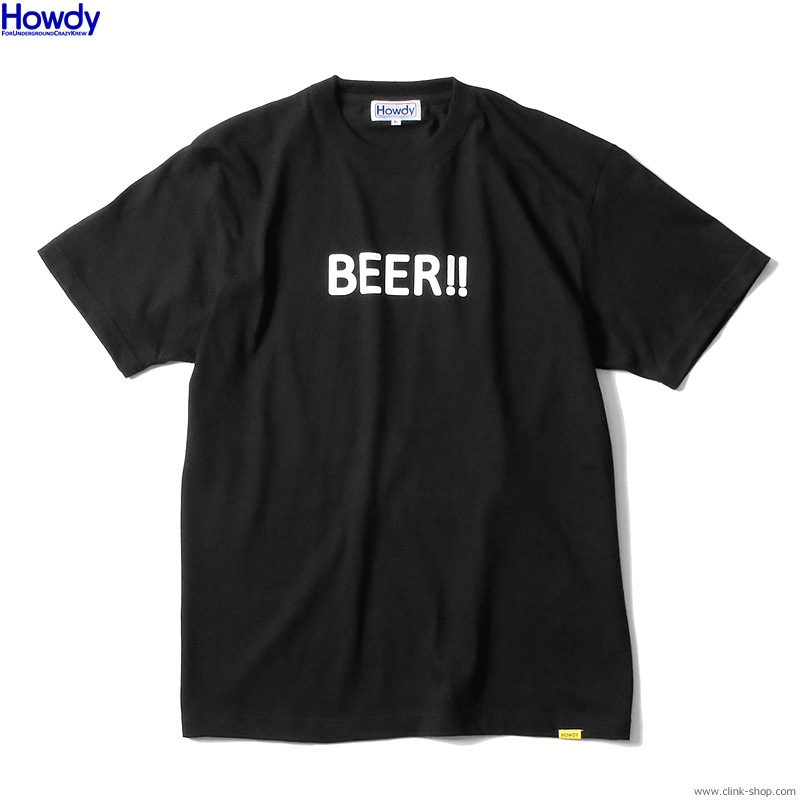 Howdy BEER T (BLACK) [HWD2201-TE01]