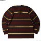 CARHARTT WIP L/S OREGON RUGBY SHIRT (BORDEAUX)