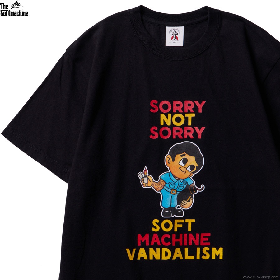 SOFTMACHINE SORRY-T (BLACK)