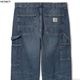 CARHARTT WIP OG SINGLE KNEE PANT (BLUE DARK USED WASH)