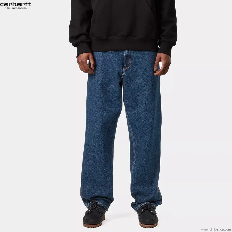 CARHARTT WIP SINGLE KNEE PANT (BLUE STONE WASHED)