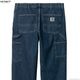 CARHARTT WIP SINGLE KNEE PANT (BLUE STONE WASHED)