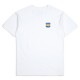BRIXTON UNITED S/S STANDARD TEE (WHITE)