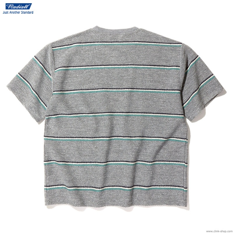RADIALL SKUNK - CREW NECK POCKET T-SHIRT S/S (GRAY)