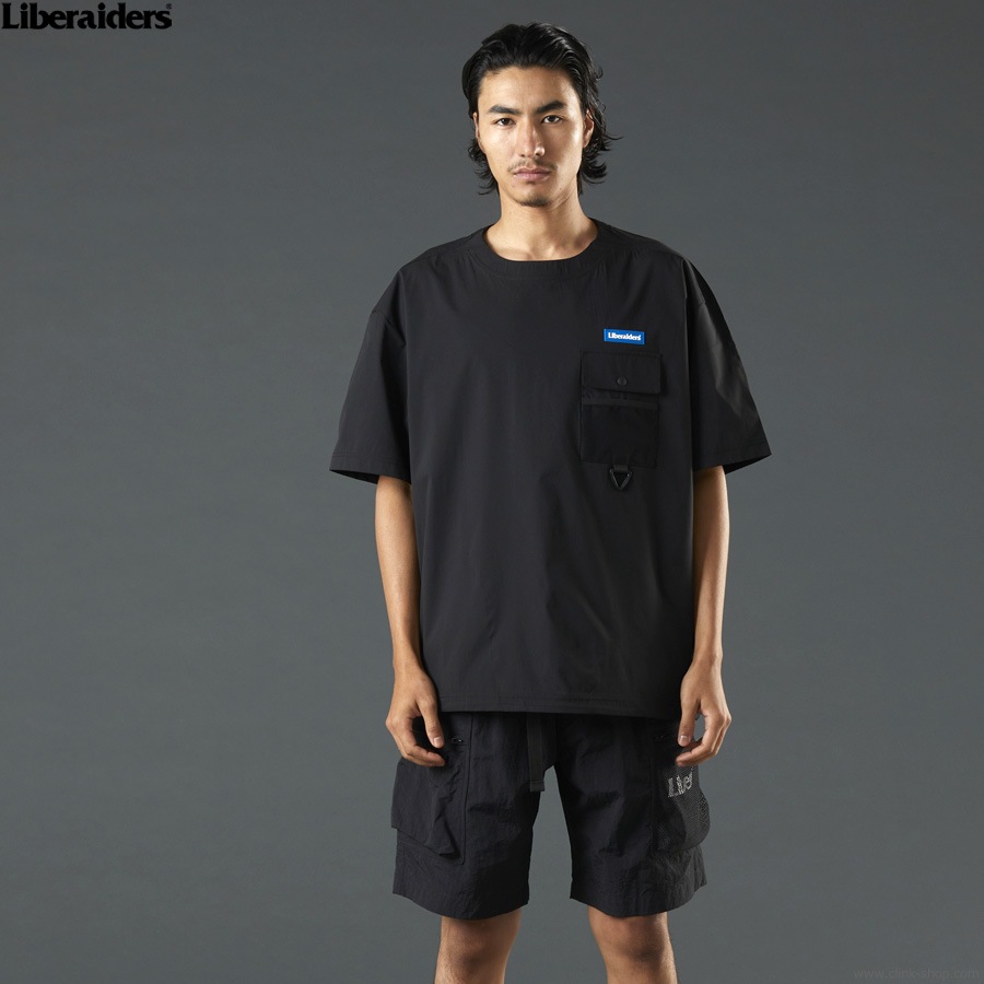 LIBERAIDERS 4WAY STRETCH TEE II (BLACK) #76601