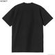 CARHARTT WIP S/S SCRIPT EMBROIDERY T-SHIRT (BLACK)