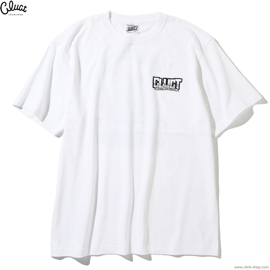SALE 20��OFF CLUCT MADFLOW [S/S TEE] (WHITE) #05038