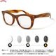 UNCROWD TUNDRA -PHOTOCHROMIC SERIES- (MOCK TORTOISE��GRAYĴ�����) [255-63-056]