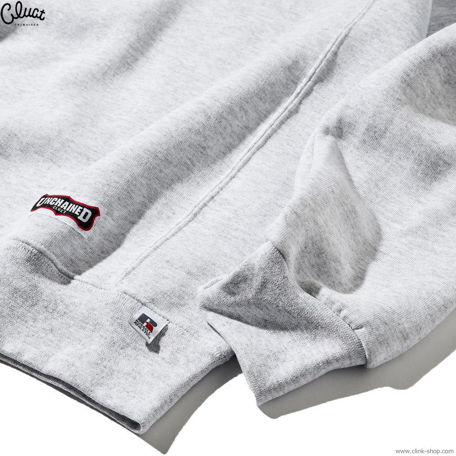 CLUCT ROSE [CREW SWEAT] (ASH) #05051