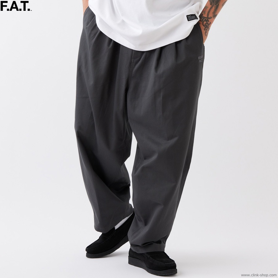 FAT RED KAPコラボ 24ss BIGKAP ブラック TITCH CLINK｜F.A.T. × RED KAP 