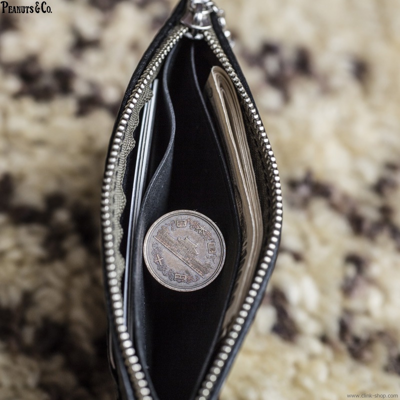 CLINK｜PEANUTS & CO. ORIGINAL LEATHER WALLET - THIN WALLET