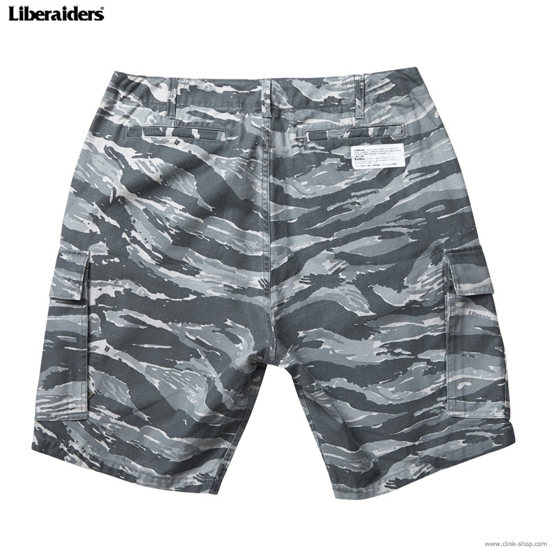LIBERAIDERS 6 POCKET ARMY SHORTS (CAMO) #75802