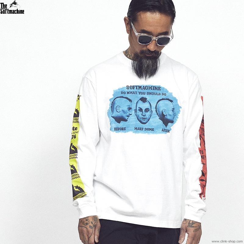 CLINK｜SOFTMACHINE STORY L/S (WHITE)｜東京・吉祥寺｜SOFTMACHINE 