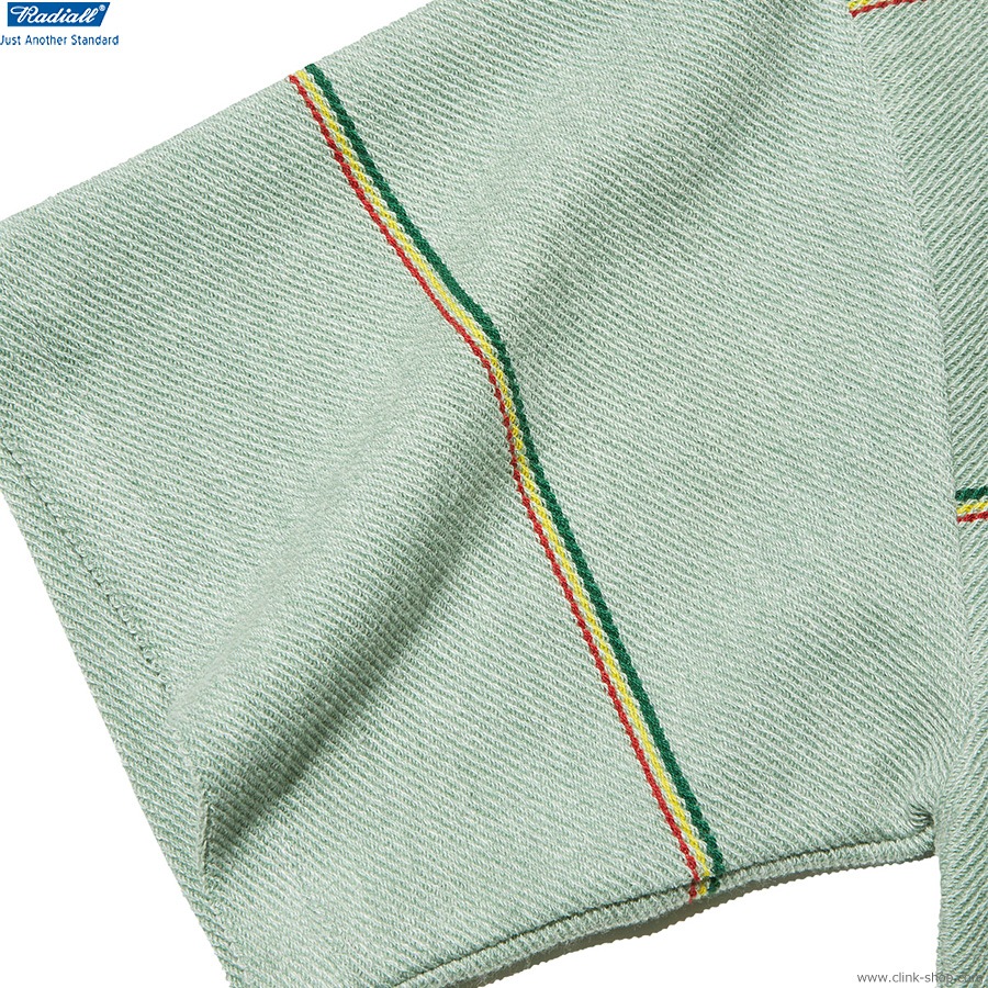 RADIALL EL CAMINO - CREW NECK T-SHIRT S/S (SAGE GREEN) [RAD-23SS-CUT005]