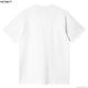 CARHARTT WIP S/S SCRIPT EMBROIDERY T-SHIRT (WHITE)