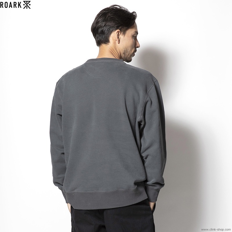 ROARK "MEDIEVAL LOGO" CREW SWEAT (DESERT GRAY)