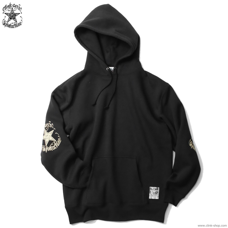 SOFTMACHINE  CLINK 20TH STAR HOODED (BLACK)