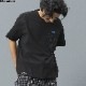 LIBERAIDERS 4WAY STRETCH POCKET TEE (BLACK) #70602
