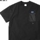 LIBERAIDERS 4WAY STRETCH POCKET TEE (BLACK) #70602