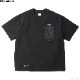 LIBERAIDERS 4WAY STRETCH POCKET TEE (BLACK) #70602