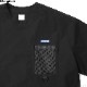 LIBERAIDERS 4WAY STRETCH POCKET TEE (BLACK) #70602