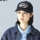 LIBERAIDERS OVAL LOGO CORDUROY CAP (BLACK) #78902
