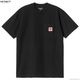 CARHARTT WIP S/S POCKET HEART T-SHIRT (BLACK)