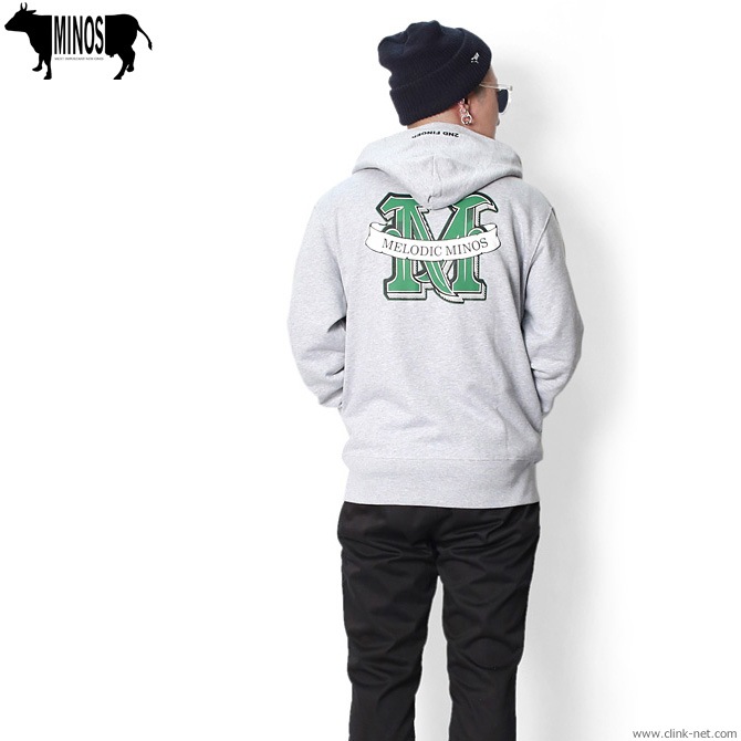 MINOS MELODIC MINOS ZIP PARKA (GRAY) [MNQ6-SW12]