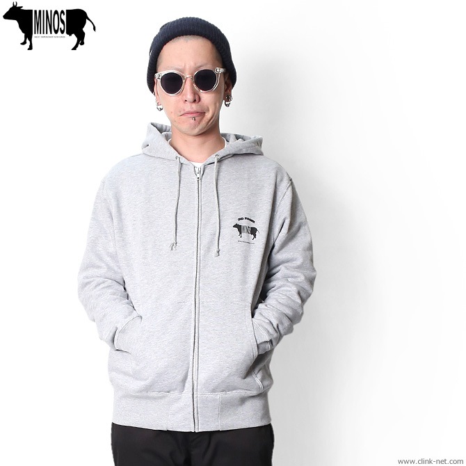 MINOS MELODIC MINOS ZIP PARKA (GRAY) [MNQ6-SW12]