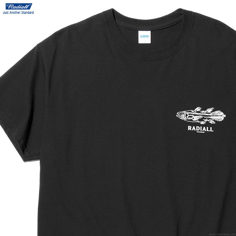 RADIALL MANTLE - CREW NECK T-SHIRT S/S (BLACK)