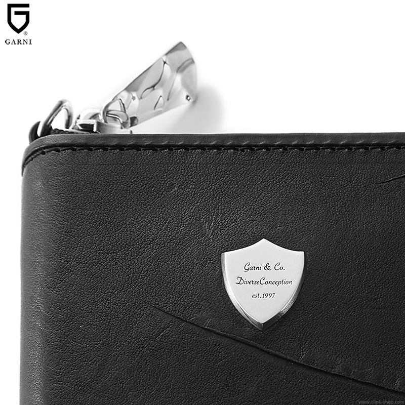 CLINK｜GARNI INSECTION ZIP FOLD WALLET - BLACK [GL20002