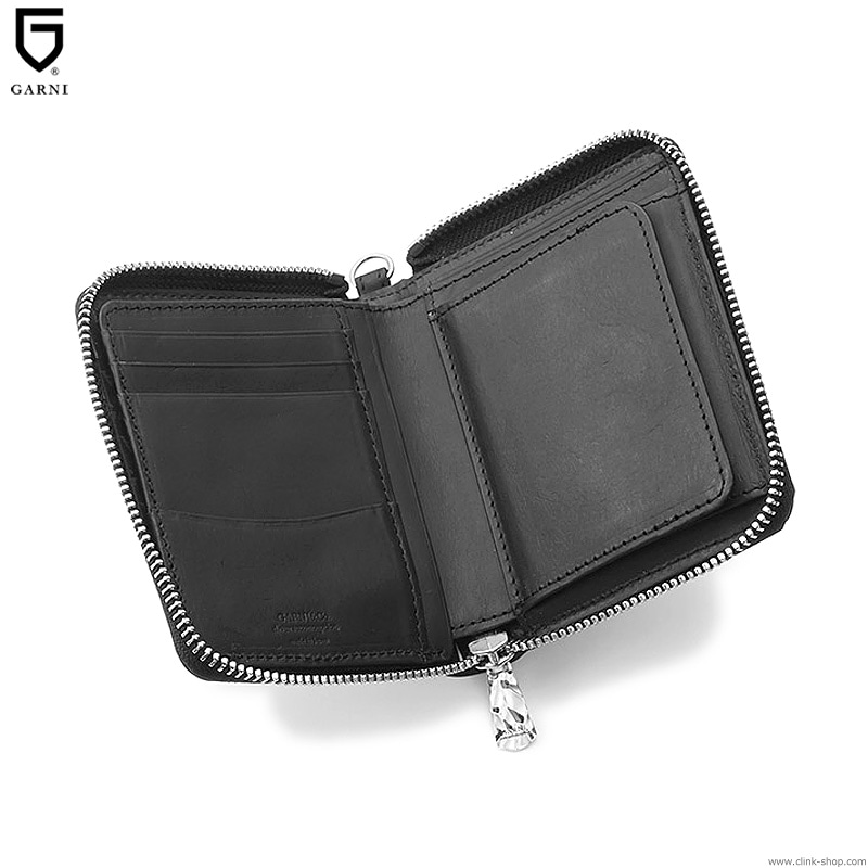 CLINK｜GARNI INSECTION ZIP FOLD WALLET - BLACK [GL20002]｜東京