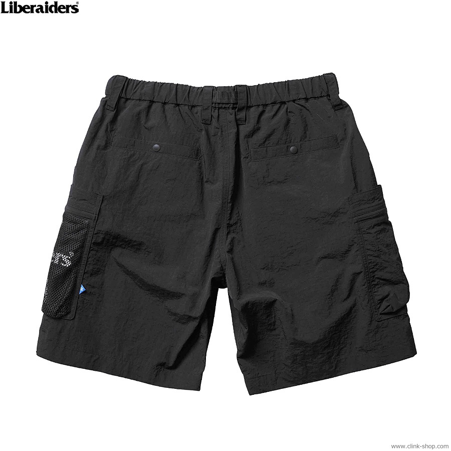 LIBERAIDERS LR NYLON SHORTS II (BLACK) #76803